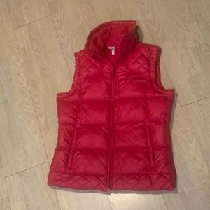 Columbia Red Puff Vest - Omni-shield